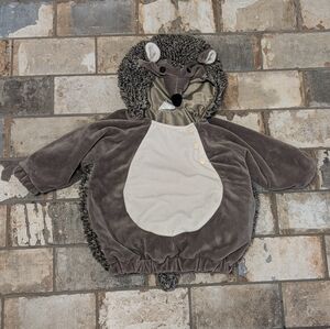Target Hyde & EEK Hedgehog Costume Baby 12-18 Months Plush Hooded Halloween